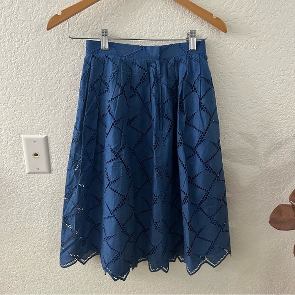 Vintage Courreges Paris Lace Skirt - Picture 6 of 8